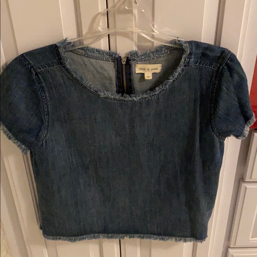 Cloth  Stone Denim Top